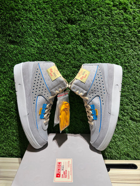Jordan 2 Retro SP Union Grey Fog Sz 12