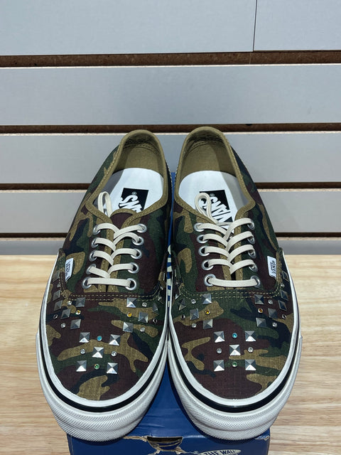 Vans Premium Authentic Woodland Camo Green Sz 8.5