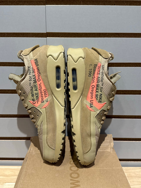 Nike Air Max 90 Off-White Desert Ore Sz 9
