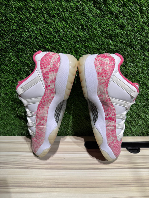 Jordan 11 Retro Low Pink Snakeskin (2019) (Women's) Sz 8M/9.5W