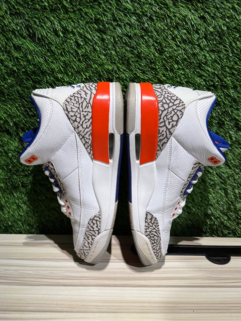 Jordan 3 Retro Knicks Sz 8.5