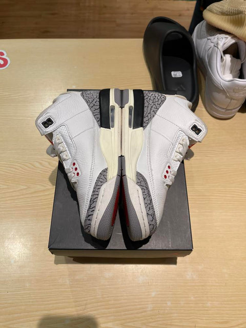 Jordan 3 Retro White Cement Reimagined Sz 5.5Y/7W