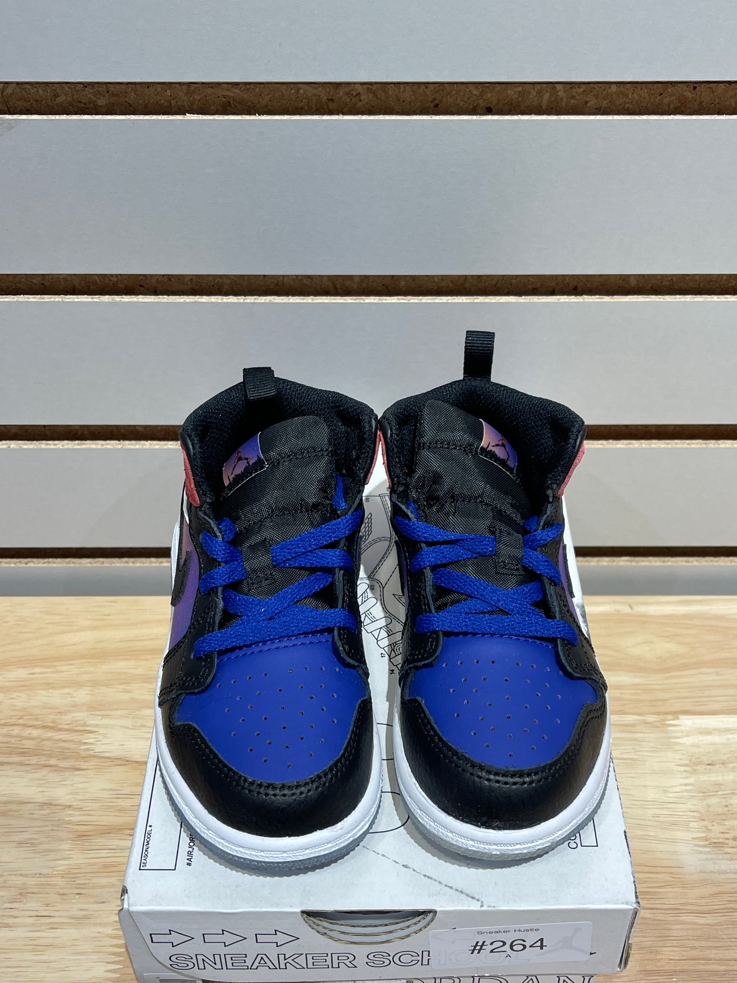 Jordan 1 Mid SS Skyline (TD) Sz 9C – Sneak City