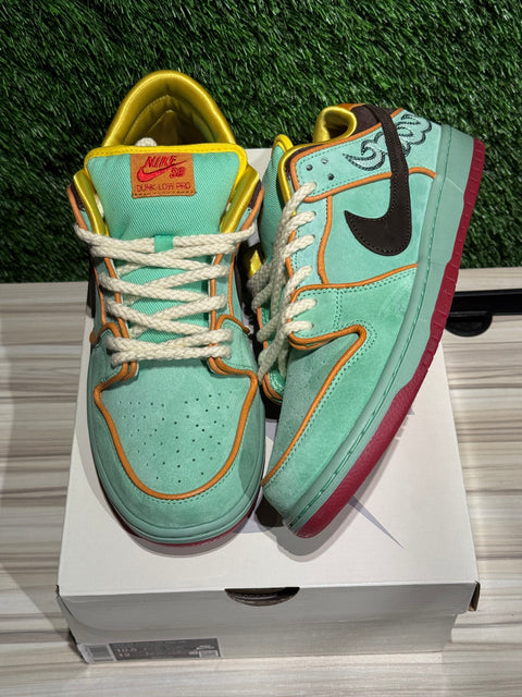 Nike SB Dunk Low Rodeo Tourmaline Sz 10.5M