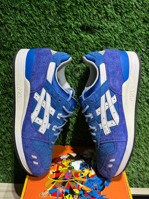 ASICS Gel-Lyte III '07 Remastered Kith Marvel X-Men Beast Opened Box (Trading Card Not Included)