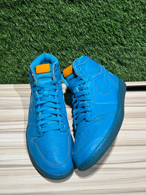 Jordan 1 Retro High Gatorade Blue Lagoon Sz 11M