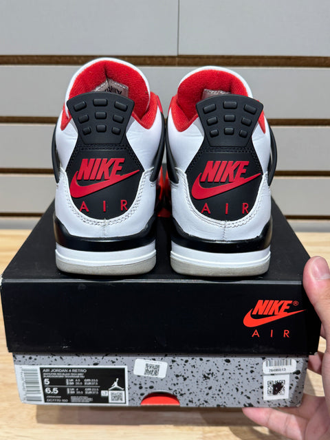Jordan 4 Retro Fire Red (2020) Sz 5M
