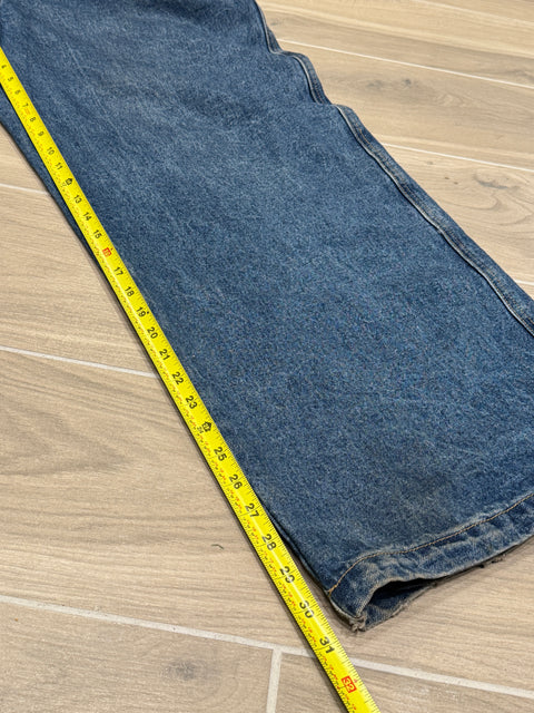 Bombshell Hooks Light Wash Wide-Leg Blue Denim Jeans