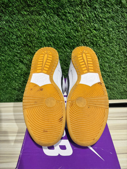 Nike SB Dunk Low Pro White Gum Sz 13