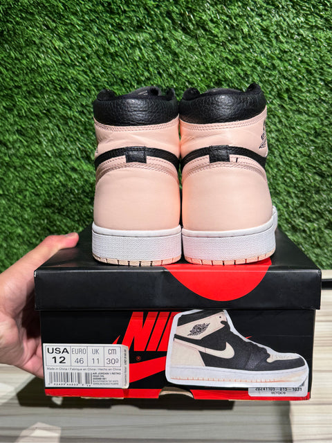 Jordan 1 Retro High Black Crimson Tint Sz 12