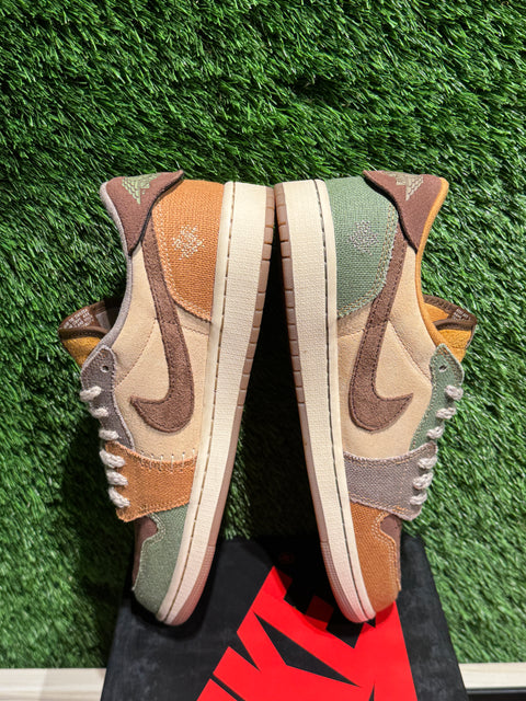 Jordan 1 Retro Low OG Zion Williamson Voodoo Sz 10