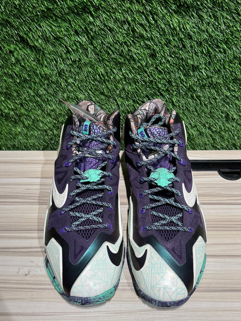 Nike LeBron 11 NOLA Gumbo League Gator King Sz 10