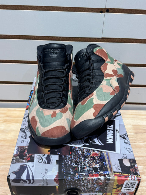 Jordan 10 Retro Duck Camo Sz 8