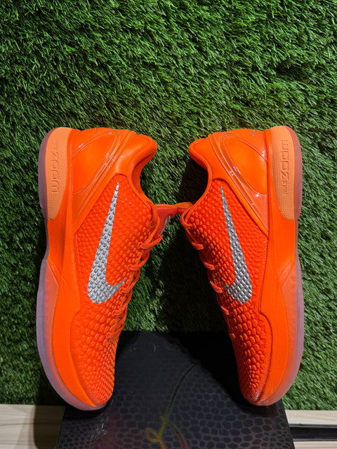 Nike Kobe 6 Protro Total Orange Sz 9.5