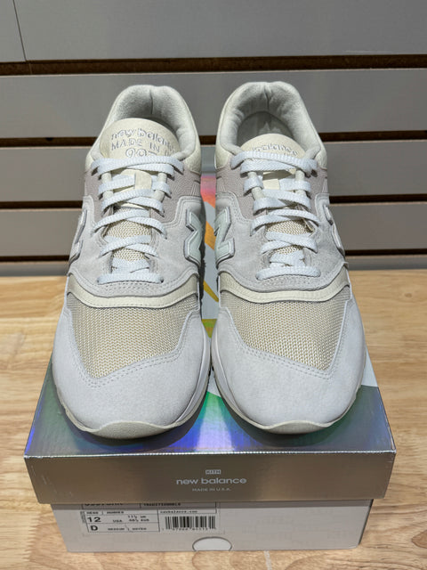 New Balance 997.5 MiUSA Kith Easter White Marshmallow Angora Sz 12