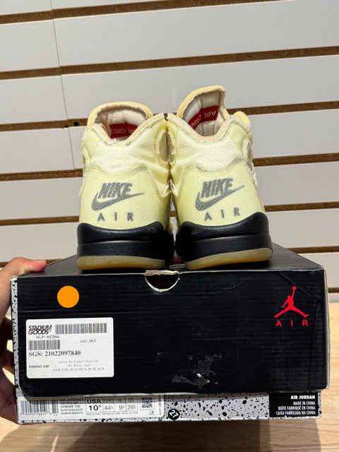 Jordan 5 Retro Off-White Sail Sz 10.5