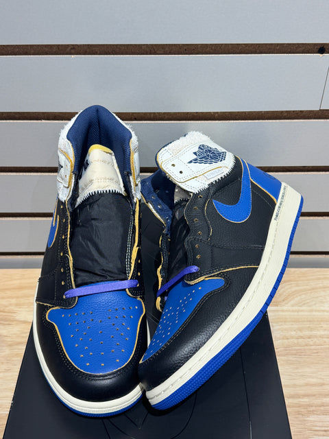 Jordan 1 Retro High OG SP Fragment x Union LA Sport Royal Sz 10.5
