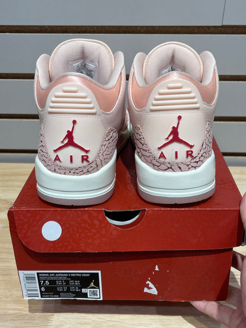 Jordan 3 Retro Valentine's Day Treat Yourself (2025) (Women's) Sz 6M/7.5W