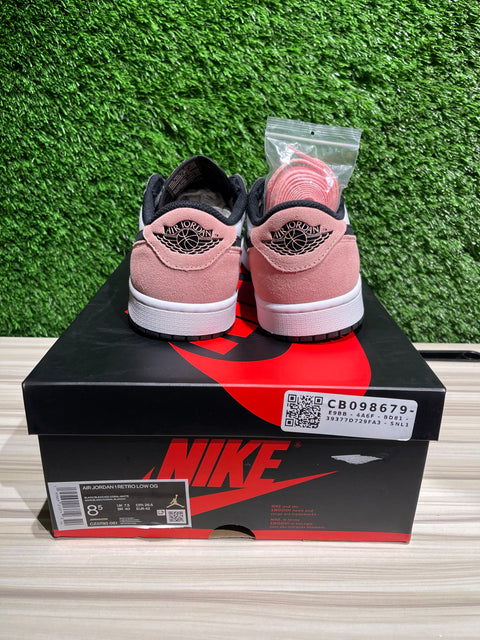 Jordan 1 Low OG Bleached Coral Sz 8.5