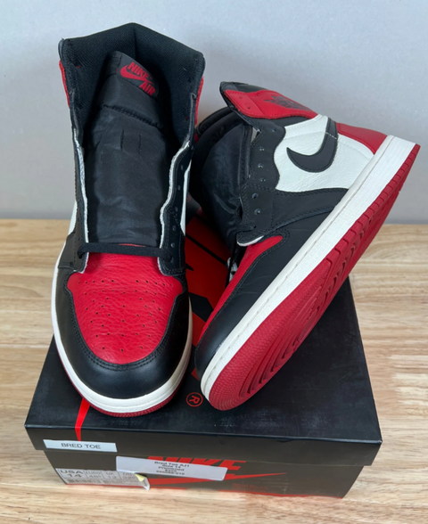 Jordan 1 Retro High Bred Toe