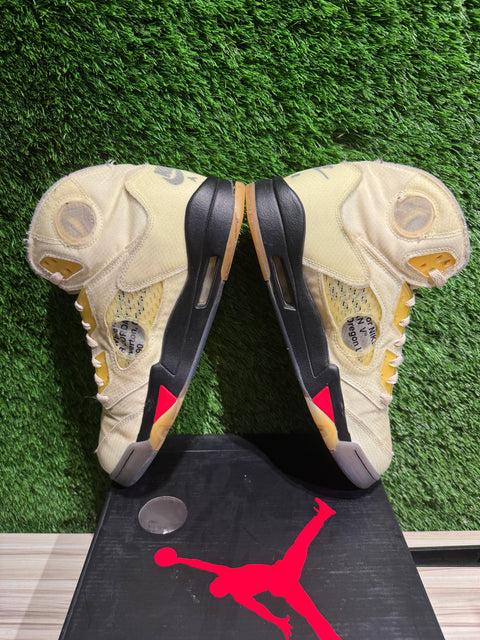 Jordan 5 Retro Off-White Sail Sz 11