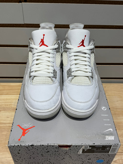 Jordan 4 Retro White Oreo (2021) Sz 9.5
