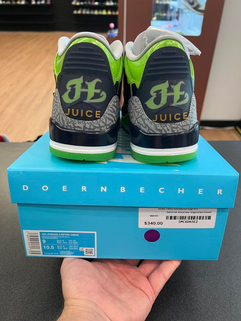 Jordan 3 Retro Doernbecher Hugo Sz 9