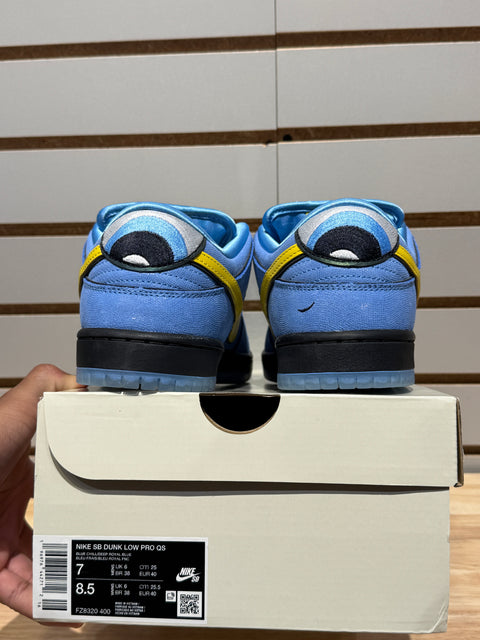 Nike SB Dunk Low The Powerpuff Girls Bubbles Sz 7