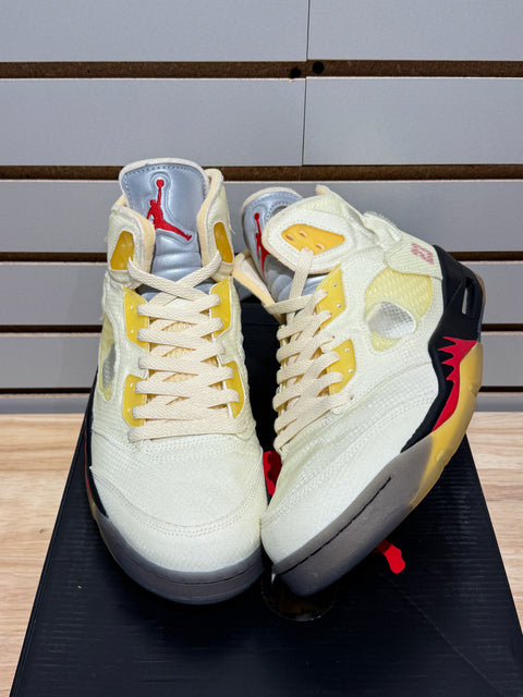 Jordan 5 Retro Off-White Sail Sz 10.5