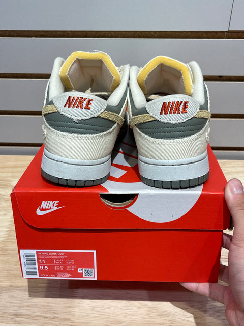 Nike Dunk Low Light Bone Dark Stucco (Women's) Sz 9.5M
