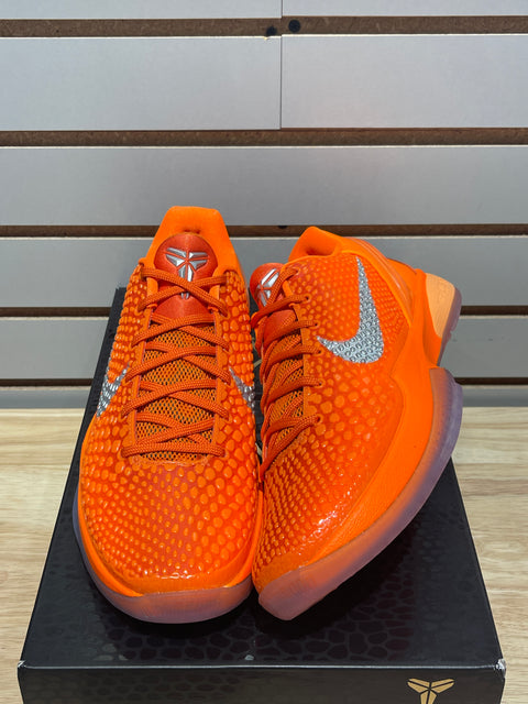 Nike Kobe 6 Protro Total Orange Sz 8