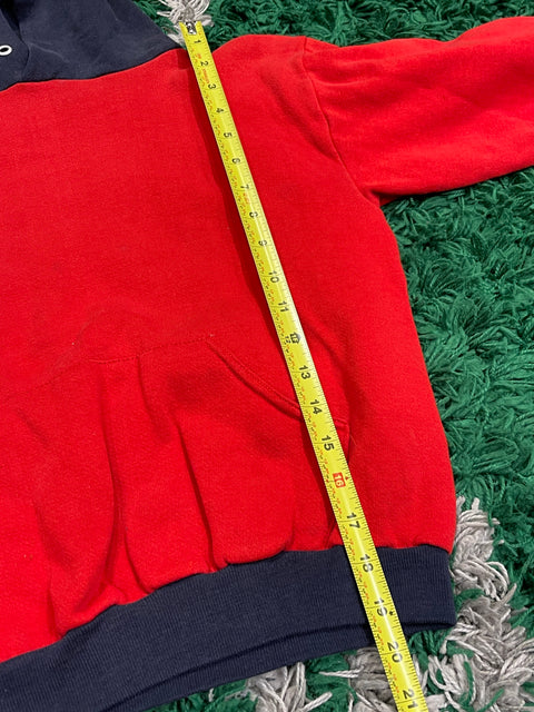 Vintage Kids Sportswear Two Toned Red/Navy Hoodie