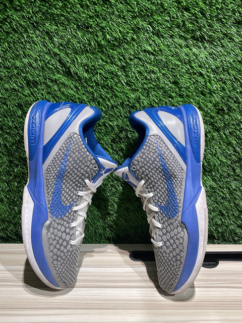 Nike Kobe 6 Medium Grey Varsity Royal Sz 11.5M