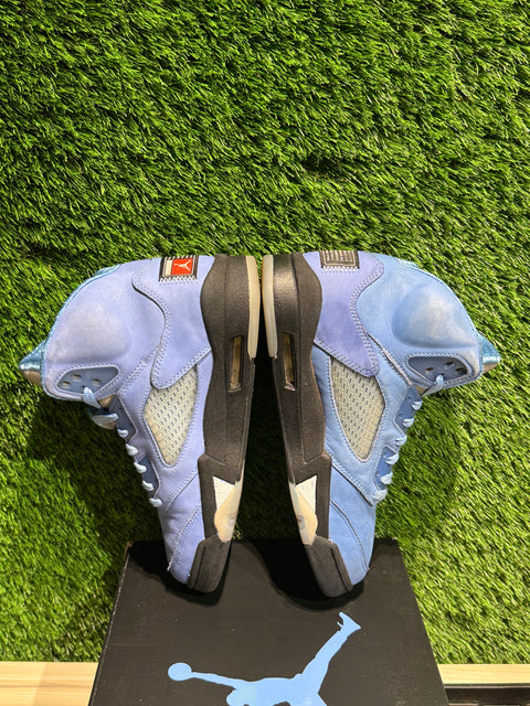 Jordan 5 Retro UNC University Blue sz 7.5M