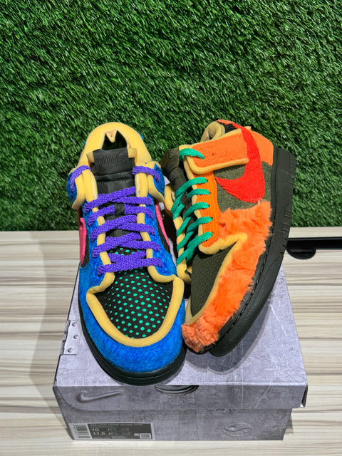 Nike Dunk Low Cactus Plant Flea Market Swamp Sponge Photo Blue Sz 10M