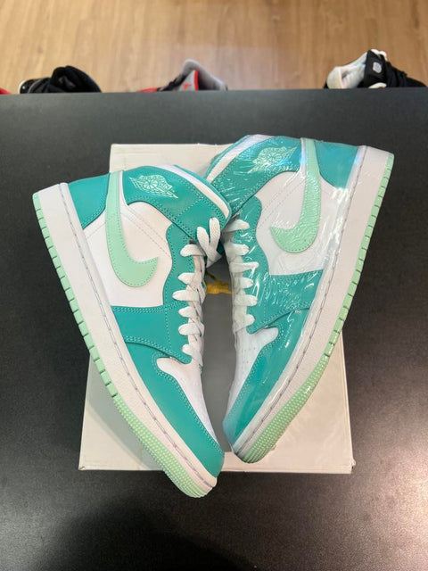 Jordan 1 Mid Washed Teal (Women's) Sz 8W