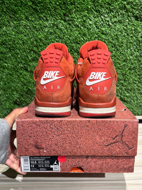 Air Jordan 4 Retro OG SP Nigel Sylvester Brick by Brick Sz 10.5M
