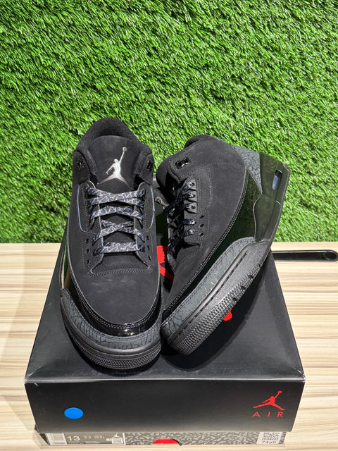 Jordan 3 Retro Black Cat (2025) Sz 13M