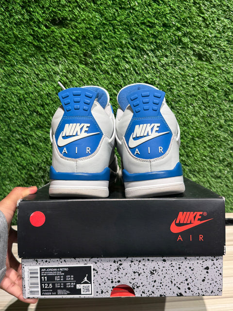 Jordan 4 Retro Military Blue (2024) Sz 11M