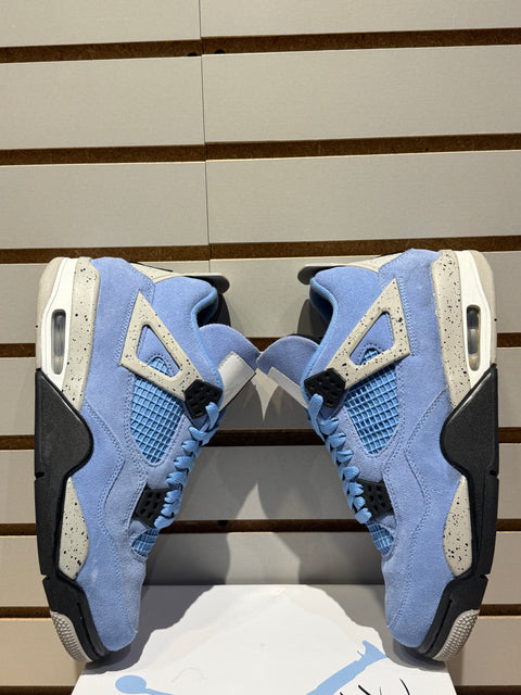 Jordan 4 Retro University Blue Sz 8.5