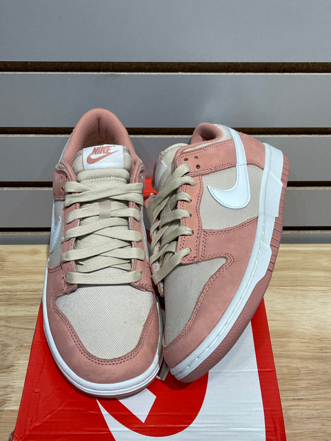 Nike Dunk Low PRM Red Stardust Sz 8.5