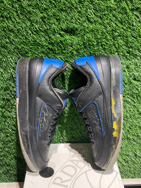 Jordan 2 Retro Low SP Off-White Black Blue