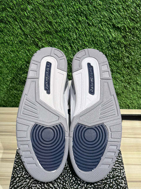Jordan 3 Retro Midnight Navy Sz 9M