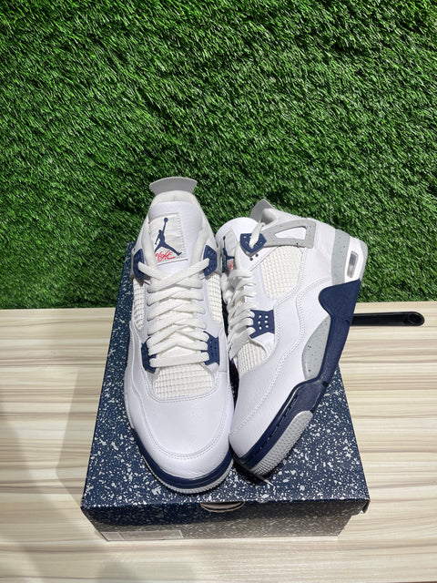 Jordan 4 Retro Midnight Navy Sz 13