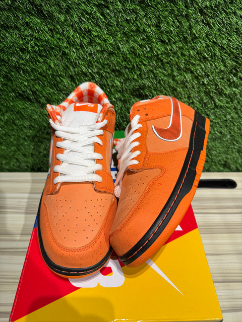 Nike SB Dunk Low Concepts Orange Lobster Sz 12M