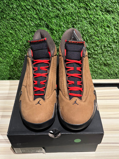 Jordan 14 Retro Winterized Archaeo Brown Sz 11M