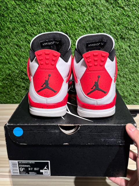 Jordan 4 Retro Red Cement Sz 9.5M