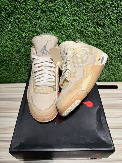 Jordan 4 Retro Off-White Sail (Women's) Sz 13W/11.5M,,..
