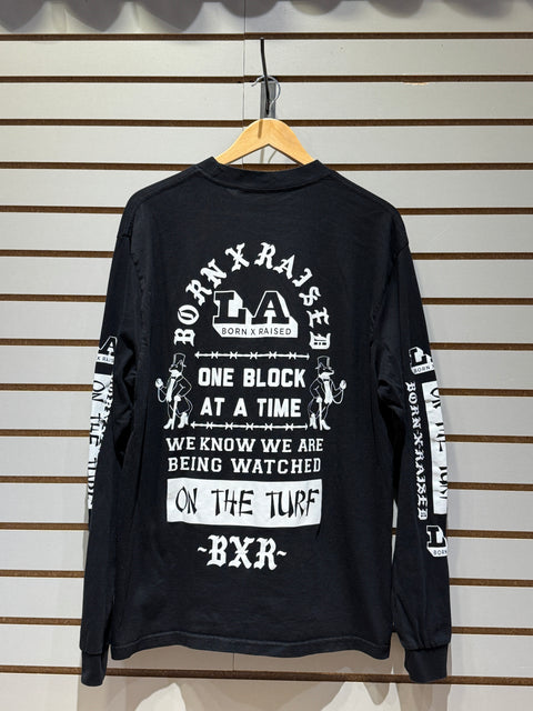 Born x Raised On The Turf Long Sleeve Sz L
