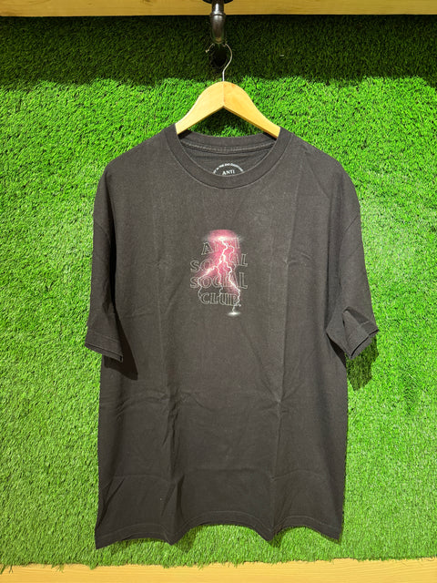 Anti Social Social Club Save Your Tears T-shirt Black Sz XL